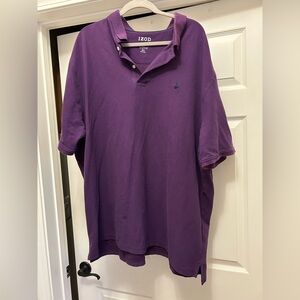 Izod Men's Deep Purple Polo Shirt